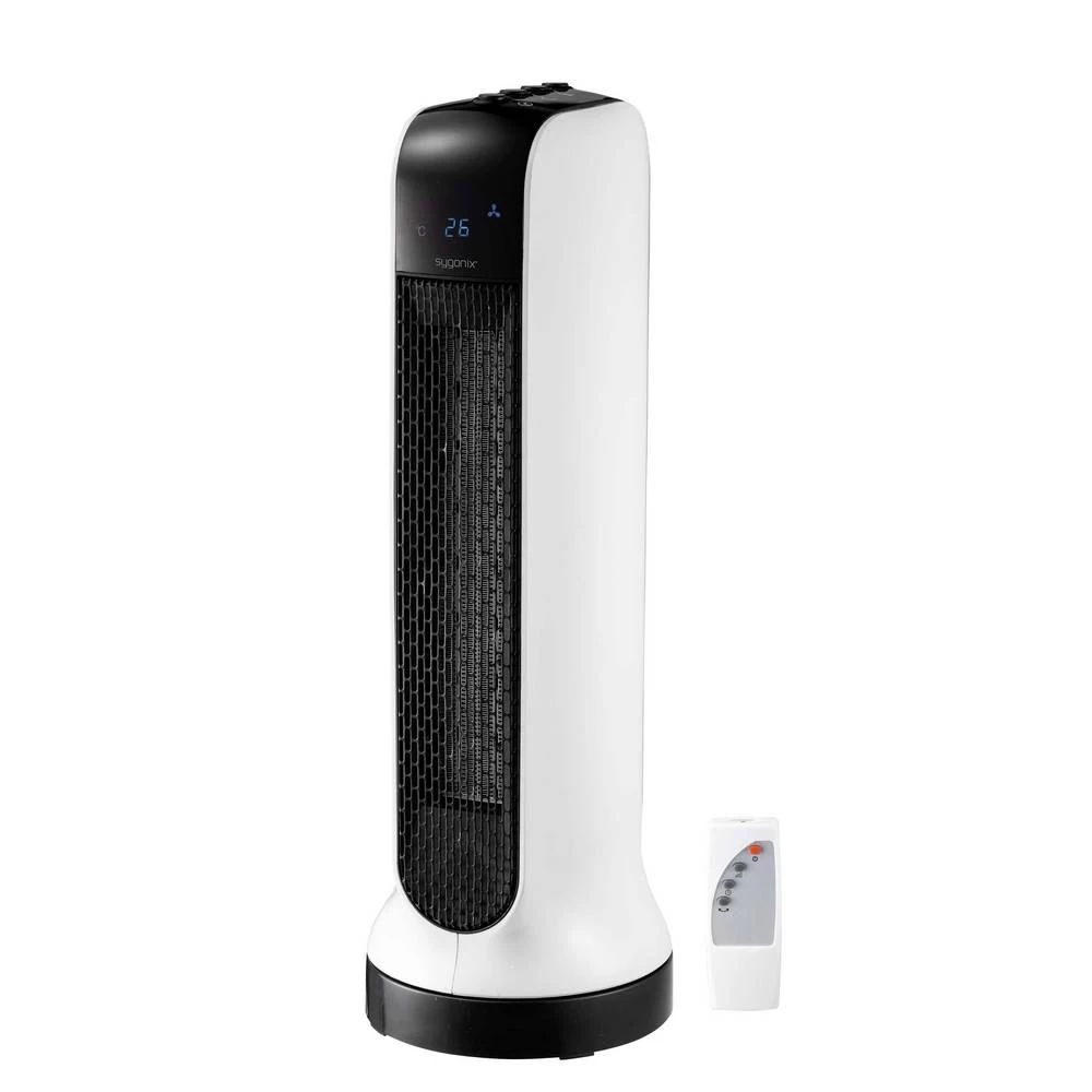 Sygonix SY-4537100 ptc grijač 15 m² bijela slika