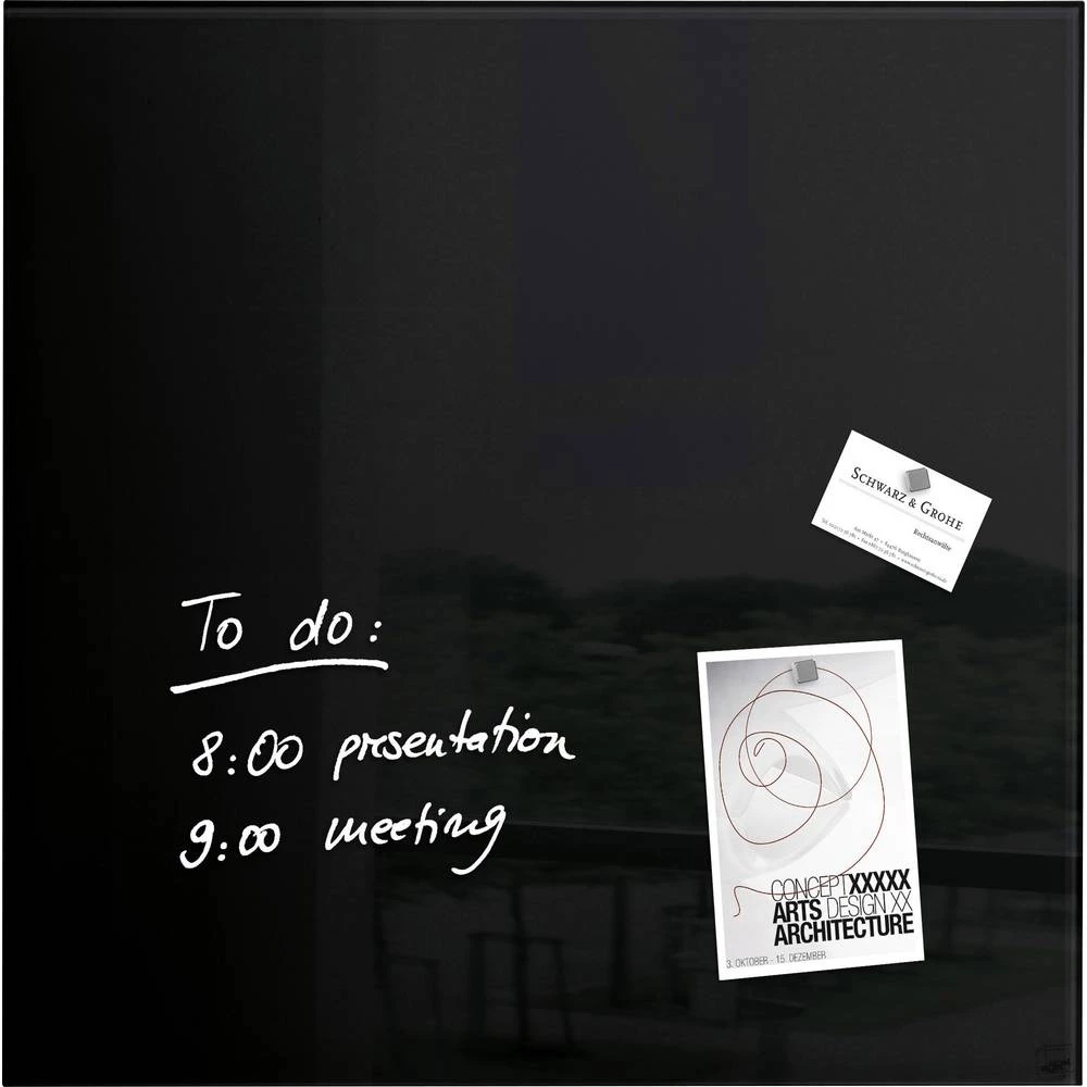 Sigel Artverum (Š x V) 48 cm x 48 cm Crna GL110 slika