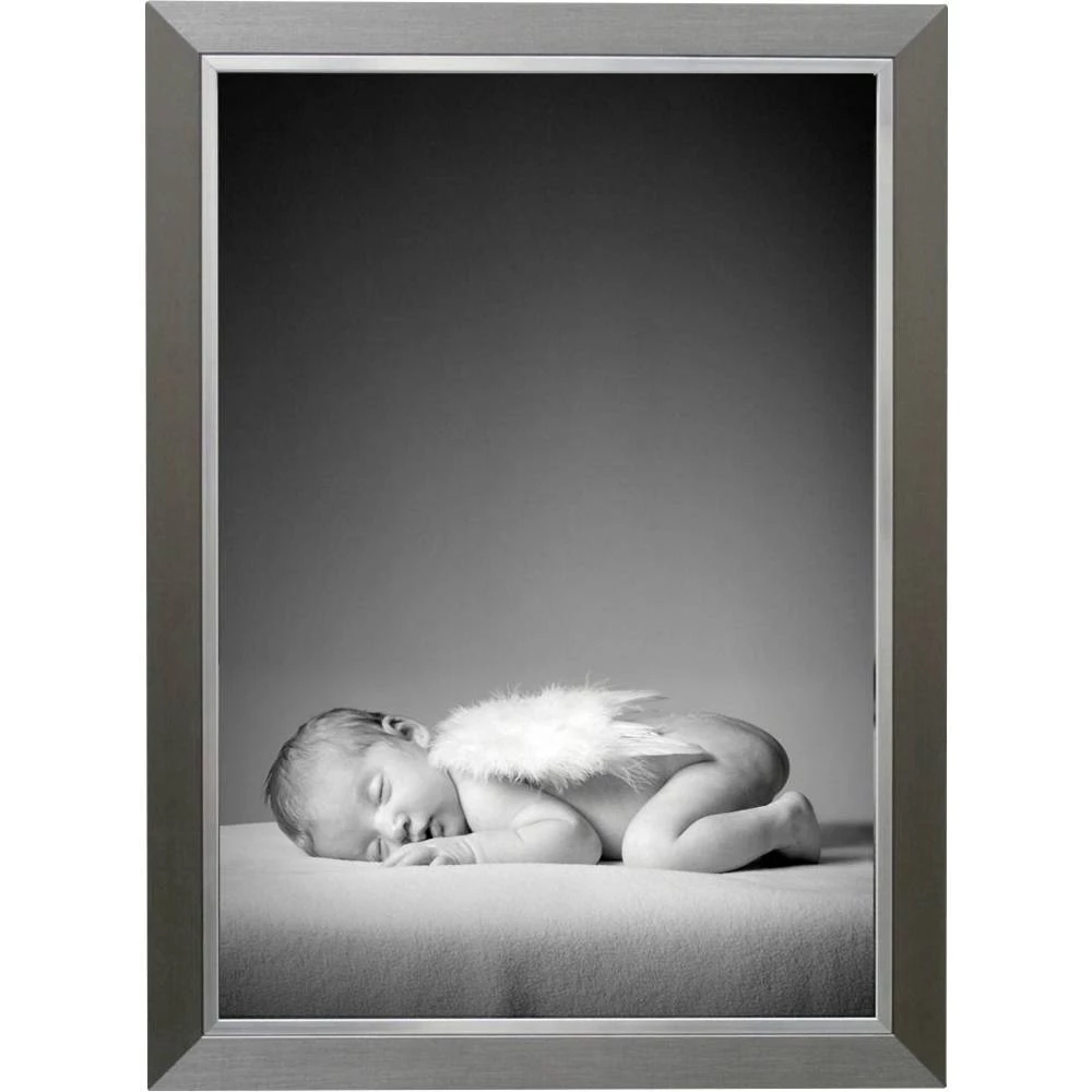 Deknudt S41ND1 15X20 izmjenjivi okvir za slike Format papira: 20 x 15 cm srebrna slika