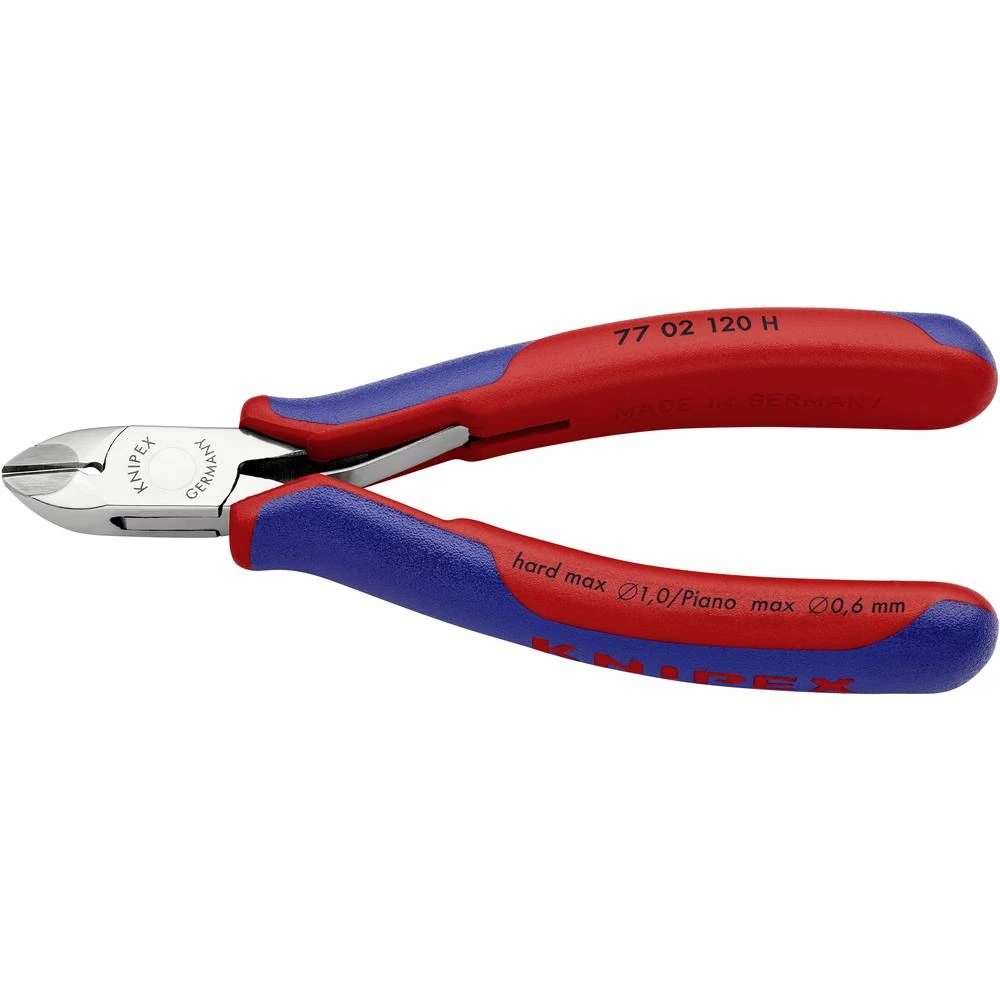 Knipex 77 02 120 H 77 02 120 H elektronika, precizna mehanika kliješta za bočno rezanje s fasetom 120 mm slika