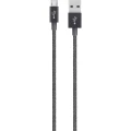 Belkin USB 2.0 Priključni kabel [1x Muški konektor USB 2.0 tipa A - 1x Muški konektor USB 2.0 tipa Micro B] 1.2 m Crna obložen slika