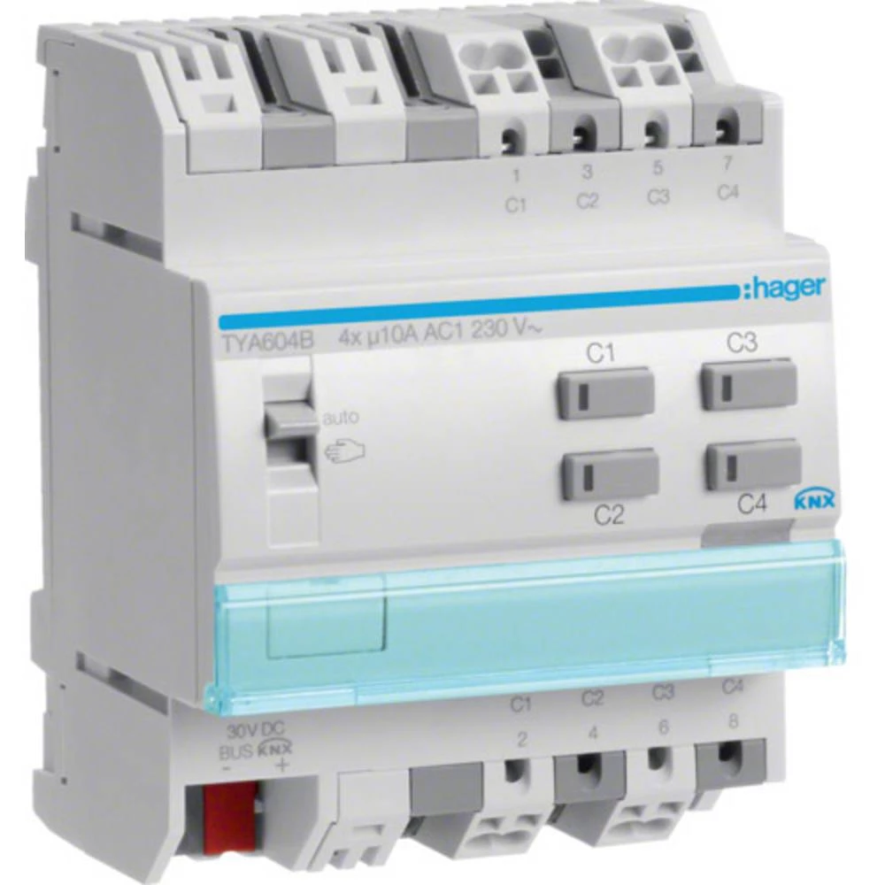 Hager TYA604B Prekidač Broj polova: 4 1 ST slika