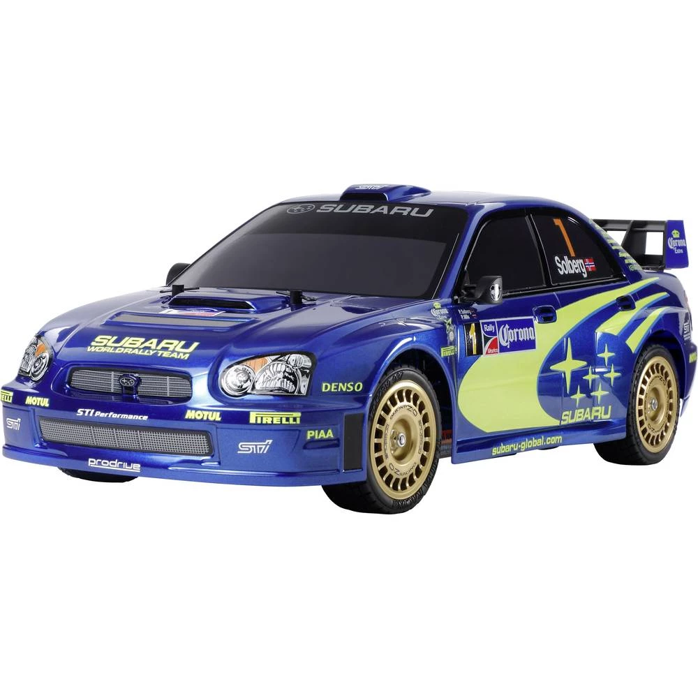 Tamiya TT-01E Subaru Impreza WRX 2004 S četkama 1:10 RC model automobila Električni Cestovni model Pogon na sva četiri kotača (4 slika