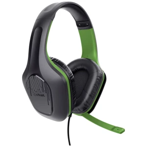 Trust GXT415X ZIROX XBox igre Over Ear Headset žičani stereo crna, zelena slika