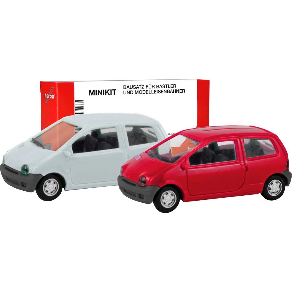 Herpa 012218-007 h0 model automobila Renault Twingo, Vermehlo Vivo i Jaune Vanille slika