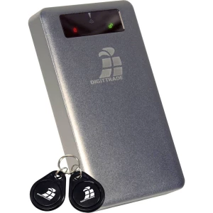 Vanjski RFID Sigurnosni tvrdi disk: 6,35 cm (2,5 inča) 500 GB Digittrade RS256 Srebrna USB 3.0 slika