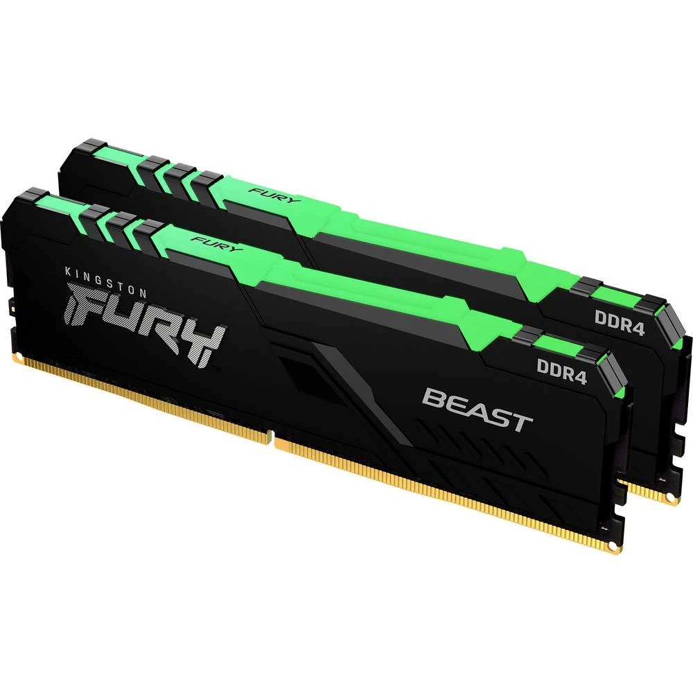 Kingston komplet radne memorije za računalo FURY Beast RGB KF436C18BBAK2/64 64 GB 2 x 32 GB DDR4-RAM 3600 MHz CL18 slika