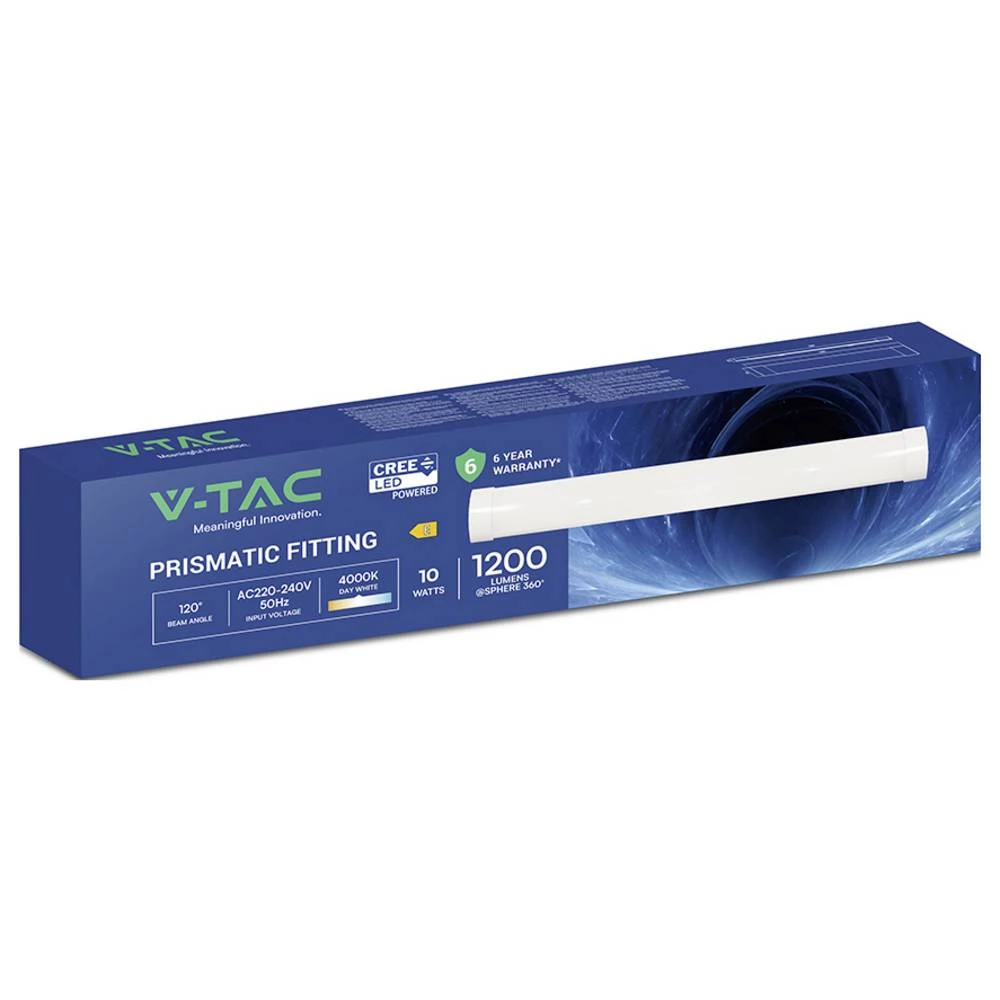 V-TAC SMD LED Energetska učinkovitost 2021: E (A - G) LED 10 W = 1200 W dnevno svjetlo bijelo (Ø x V) 300 mm x 24 mm 1 S slika