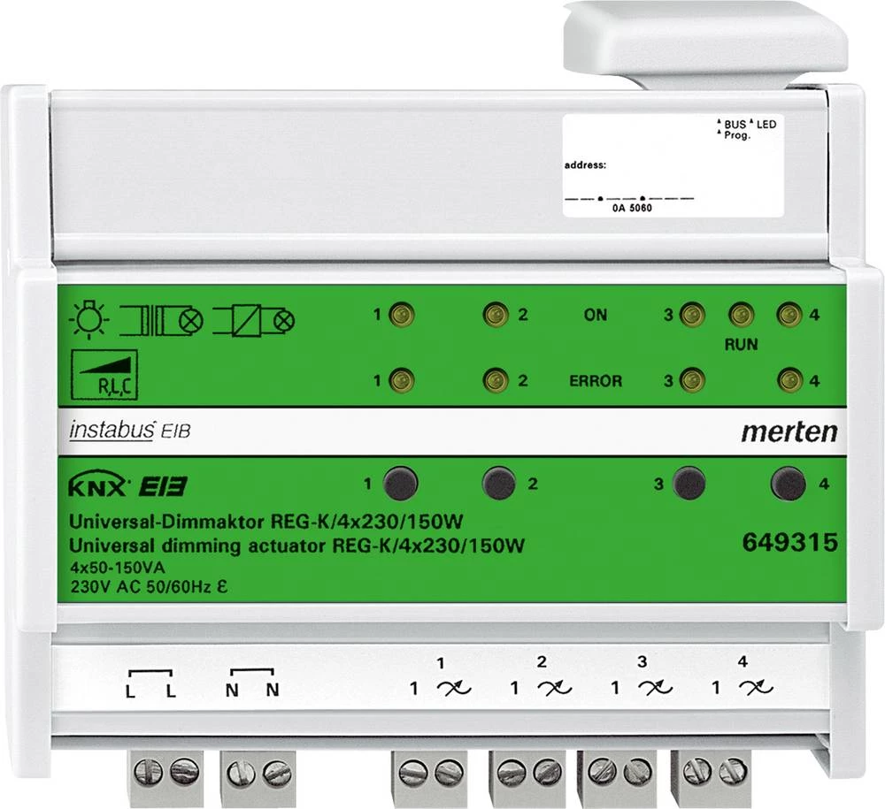 Merten Merten KNX Systeme 649315 Aktuator prebacivanja 649315 slika