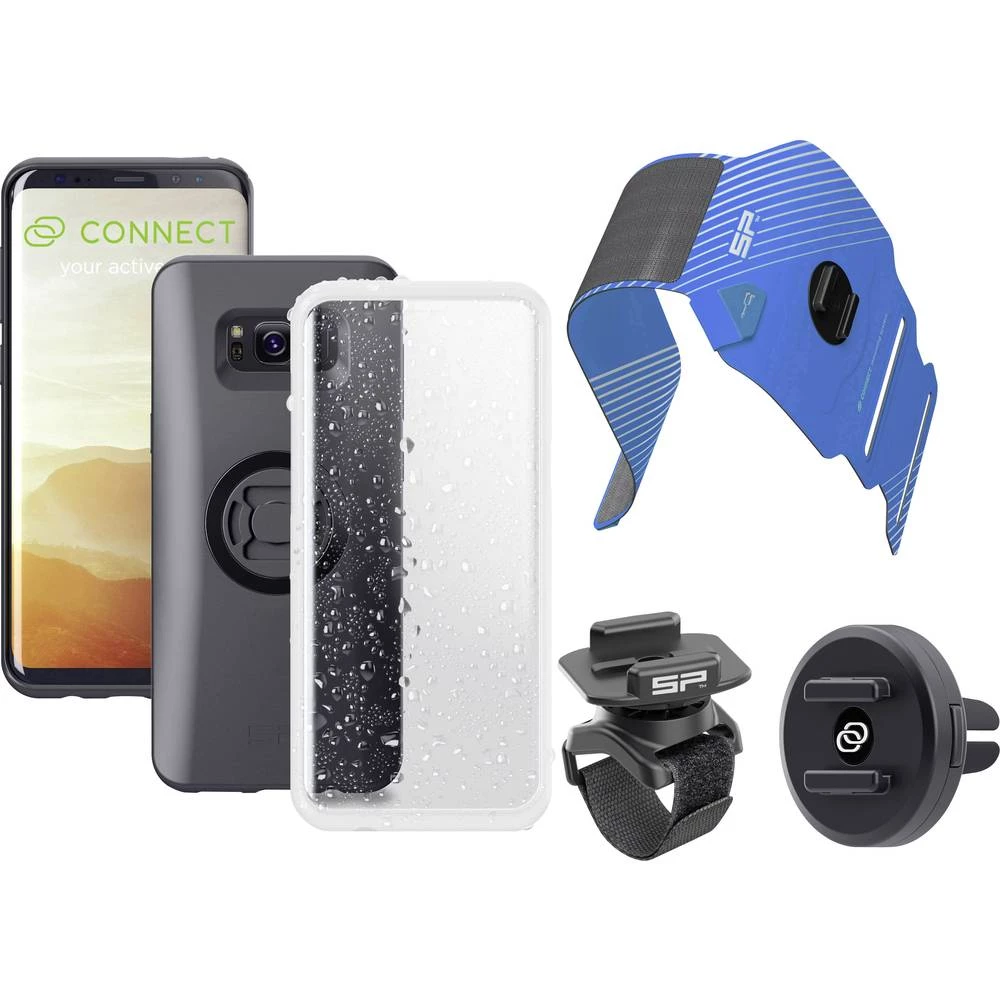 Držač za volan za pametni telefon SP Connect SP MULTI ACTIVITY BUNDLE S8+ Crna slika