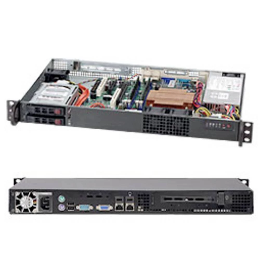 Supermicro SuperChassis 510T-203B bench table kućište za računala crna slika