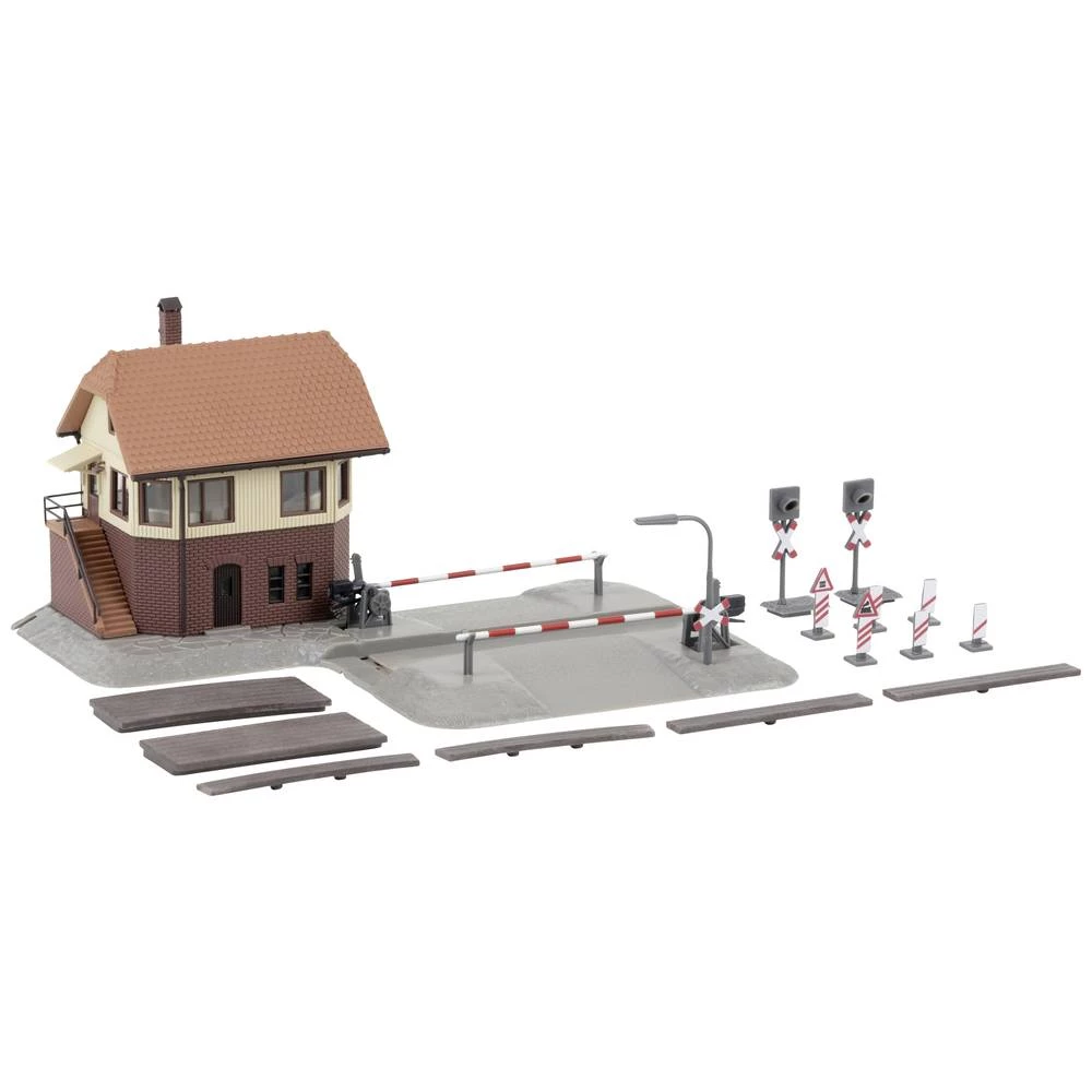 Faller 231718 n Putni prijelaz sa signalnom kutijom slika