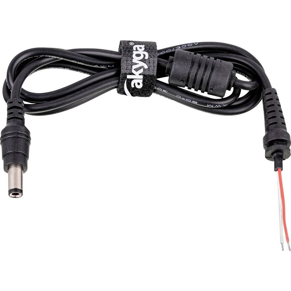 Akyga AK-SC-06 niskonaponski adapterski kabel Hohlstecker 6.3 x 3.0 mm - slobodan kraj 1.2 m 1 kom. slika
