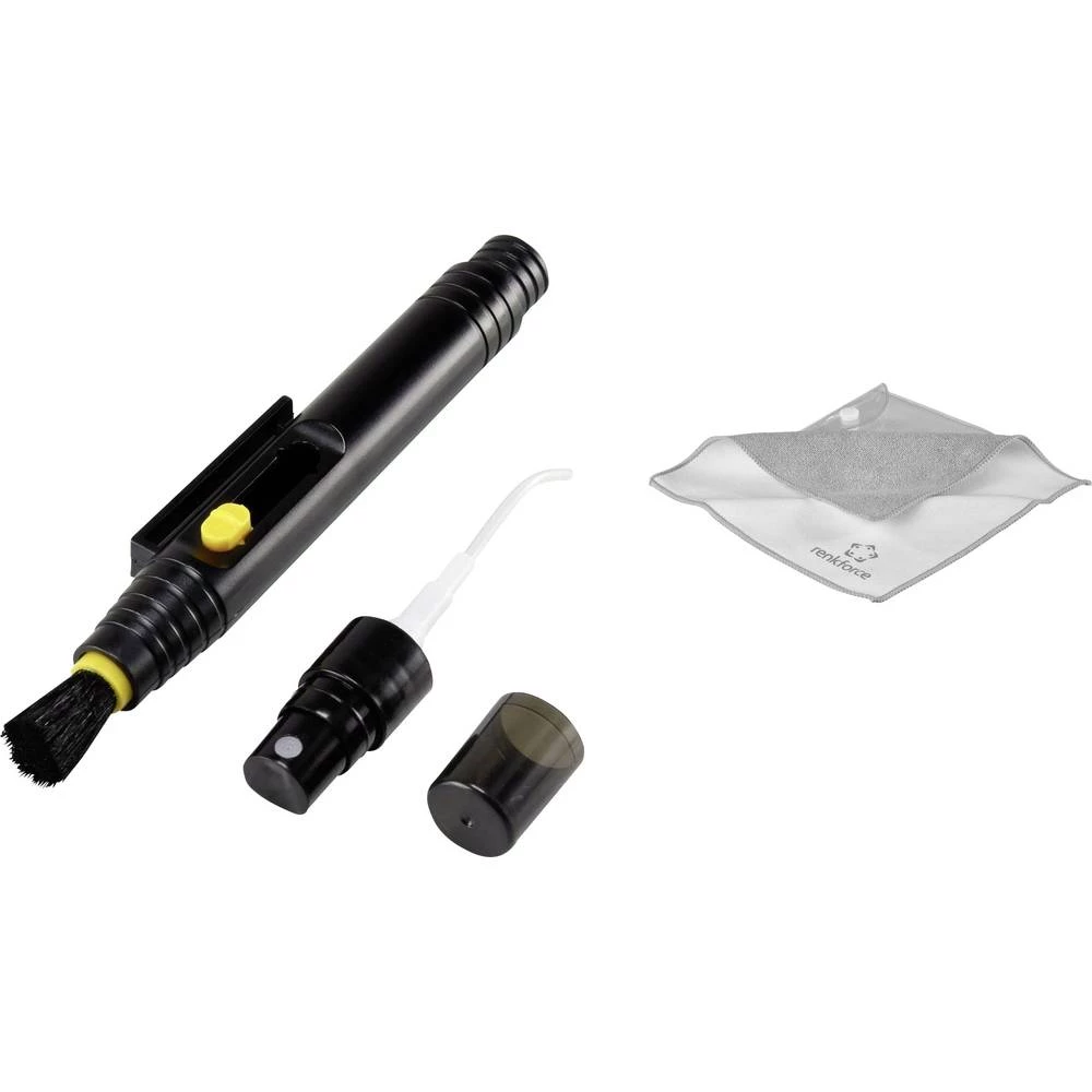 Olovka za čišćenje objektiva uklj. glava za raspršivanje i tkanina za čišćenje Renkforce slika