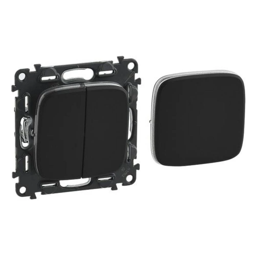 Legrand   izmjenični prekidač  Valena Life Allure crna 755098 slika