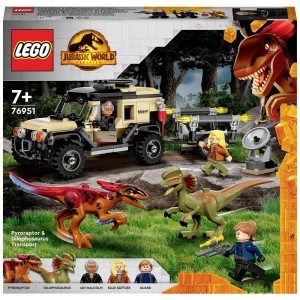 76951 LEGO® JURASSIC WORLD™ Prijevoz piroraptora i dilofosaura slika