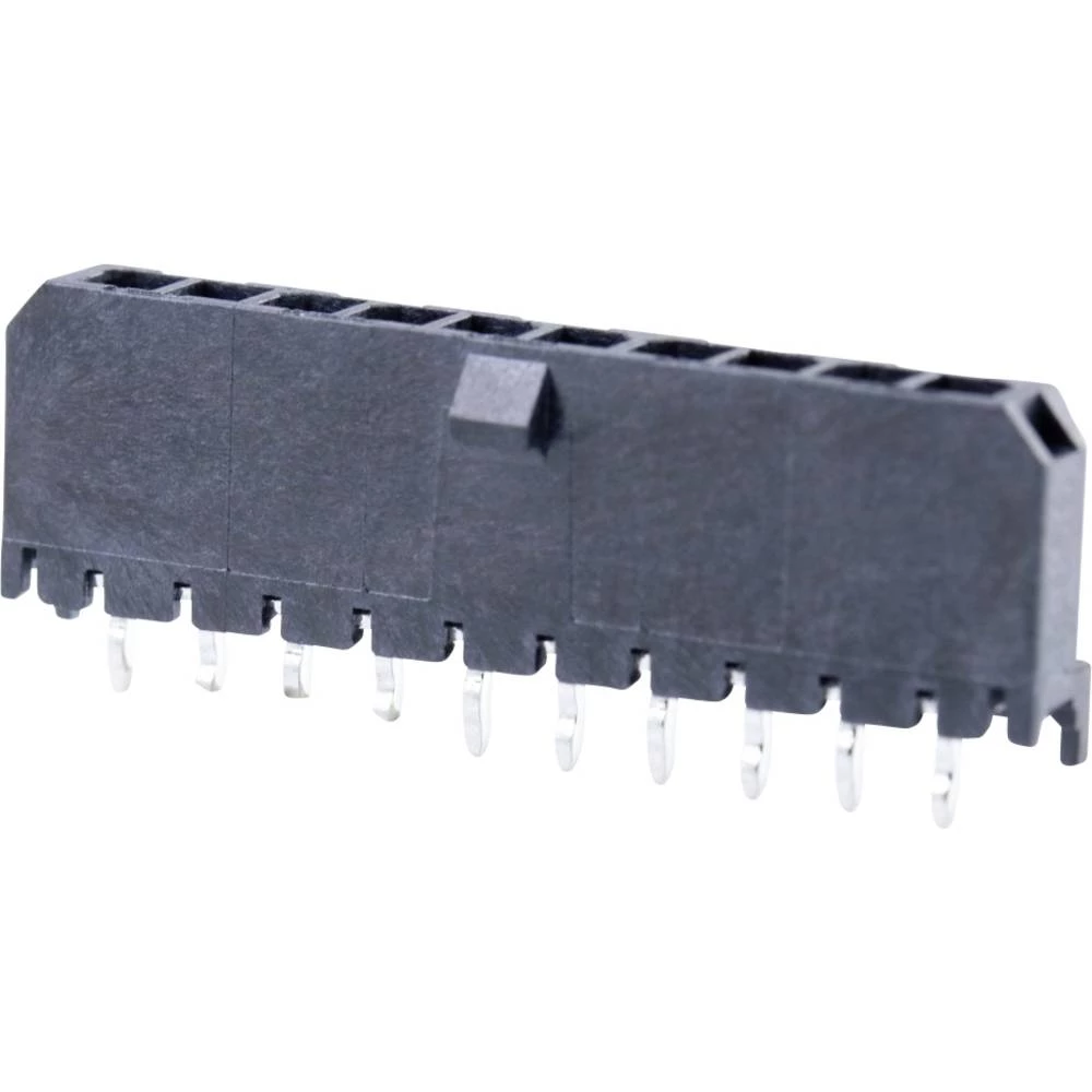 Molex ugradna standardna letva s muškim kontaktima Ukupan broj polova 10 Raster: 3 mm 436501015 kom. Tray slika