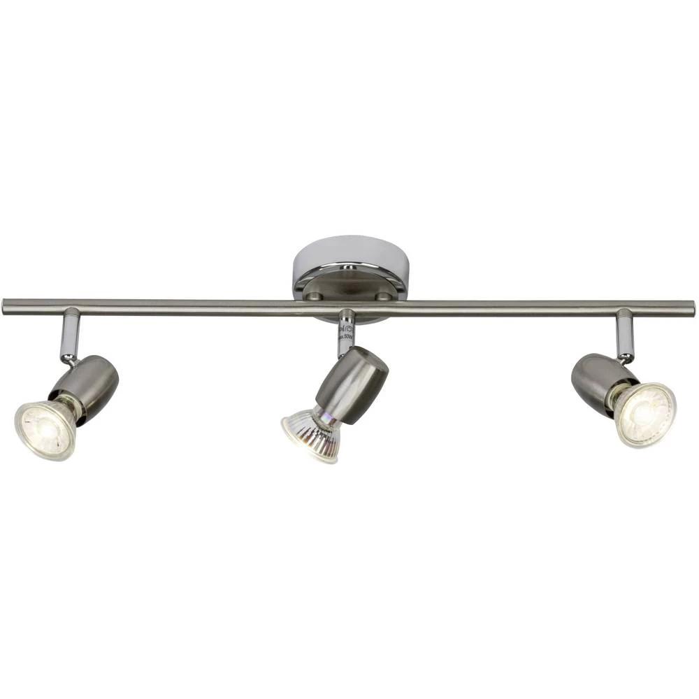 Stropni reflektor 15 W Toplo-bijela Brilliant Wesley G54816/77 Plemeniti čelik, Krom boja slika