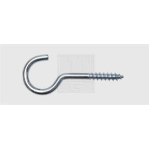 SWG 23978050 Stropna kuka pocinčani čelik 80 mm 80 mm 50 St. slika