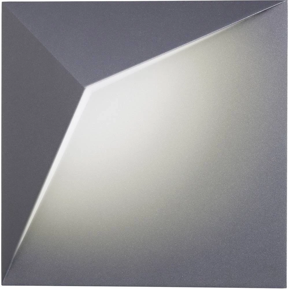 Polarlite Vanjska zidna svjetiljka PL-8819400 Crna LED fiksno ugrađena slika