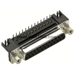 D-SUB letva sa ženskim kontaktima 90 ° broj polova: 15 lemni priključak Harting 09 68 253 5612 1 kom.