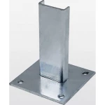 Günzburger Steigtechnik 63253 Donja ploča od pocinčanog čelika, duljine 370 mm 1 St.