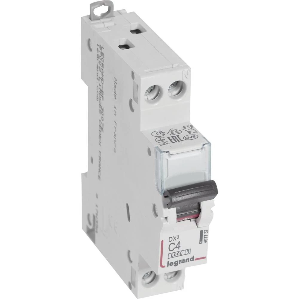 <br>  <br>  Legrand<br>  <br>  407737<br>  <br>  Legrand 407737<br>  <br>  zaštitna sklopka za vodove<br>  <br>  <br>  <br>  <br>  <br>  <br>  <br>  <br>  <br>  4 A<br>  <br>  <br>  <br>  230 slika