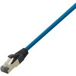 LAN (RJ45) Mreža Priključni kabel CAT 8.1 S/FTP 1.0 m Plava boja Bez halogena LogiLink