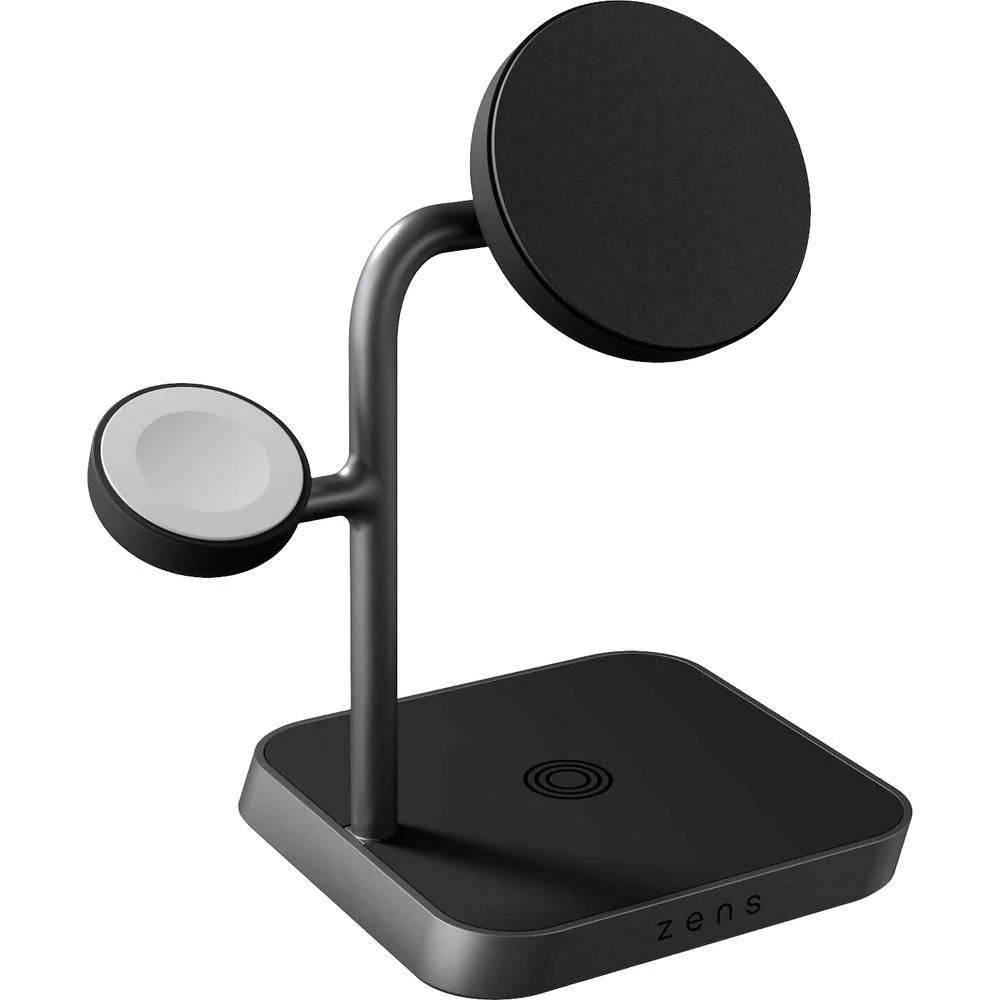 ZENS indukcijski punjač Aluminium Series 3 in 1 Magnetic Wireless Office Charger Pro 3 ZEDC25B/00 crna slika