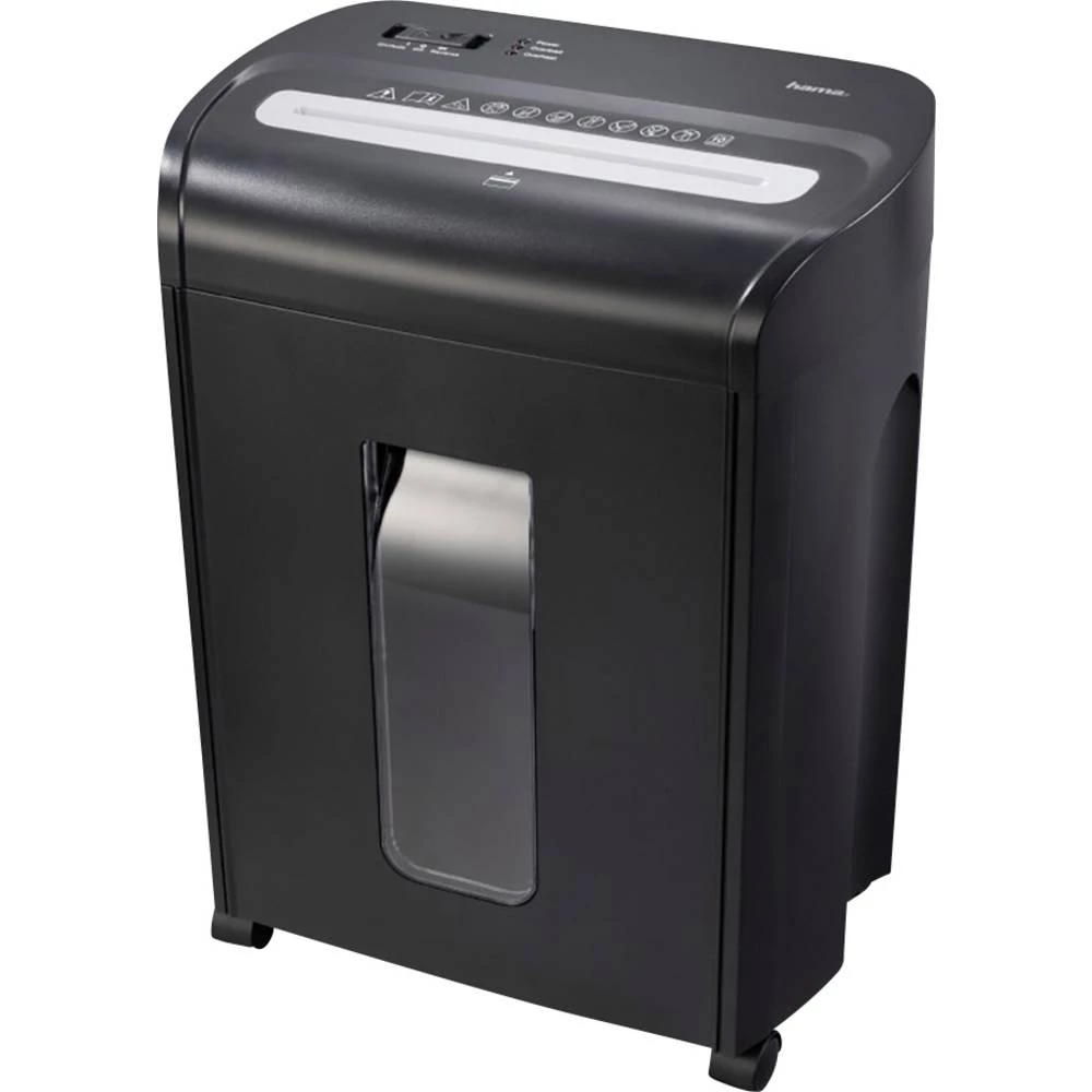 Hama Premium M10 uništavač dokumenata rezanje na trake 3 x 9 mm 18 l Broj stranica (maks.): 11 Razina sigurnosti (uništa slika