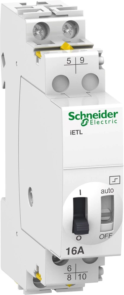 Modul za proširenje 1 ST Schneider Electric A9C32016 Nazivni napon: 415 V/AC Prebacivanje struje (maks.): 16 A 1 prebacivanje, 1 slika