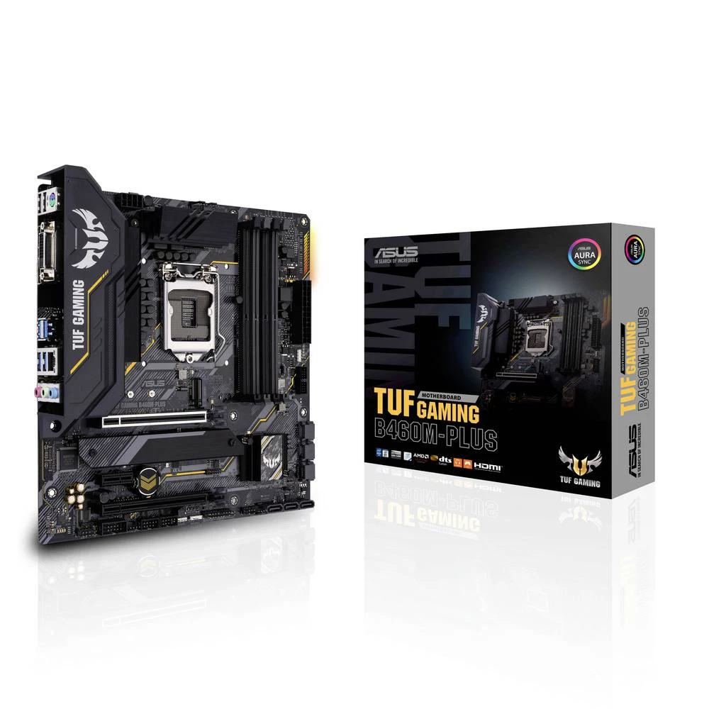 Asus TUF GAMING B460M-PLUS matična ploča Baza Intel® 1200 Faktor oblika Micro-ATX Set čipova matične ploče Intel® B460 slika
