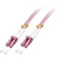 LINDY 46345 Glasfaser svjetlovodi priključni kabel [1x muški konektor LC - 1x muški konektor LC] 50/125 µ Multimode OM4 15.00 m slika
