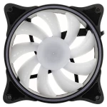 Alphacool Rise Aurora ventilator za PC kućište crna (Š x V x D) 120 x 120 x 25 mm
