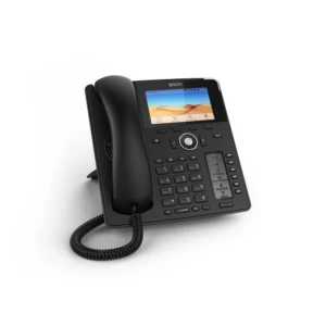 Telefon s kabelom, VoIP SNOM D785 Prof. Business Phone schwarz Bluetooth, PoE Zaslon u boji Crna slika