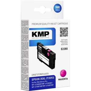 KMP patrona tinte zamijena Epson T359335XL kompatibilan single purpurno crven E228X 1638,4006 slika