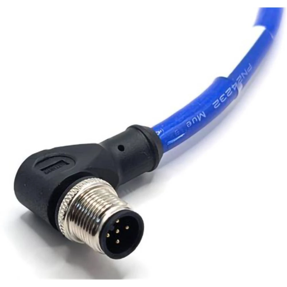 Mueller Electric C5B82M005 utični konektor za senzor/aktivator M12 kutni muški konektor 5 m Broj polova: 5 1 kom. slika