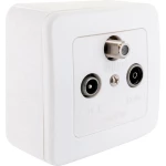 Antenska utičnica SAT, TV, UKW Schwaiger RDS908531 Nadžbukna Prijelazna utičnica