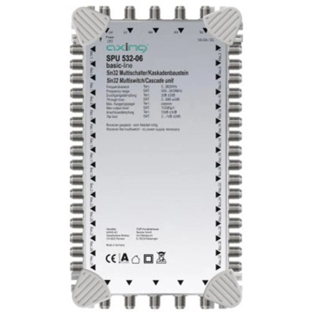 Satelitski multiprekidač kaskadni Axing SPU 532-06 Broj sudionika: 32 slika