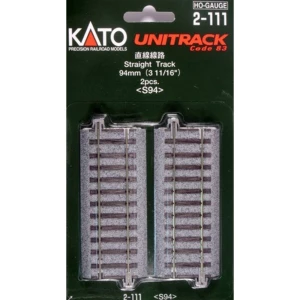#####H0 Kato Unitrack 2-111 ravna tračnica 94 mm 2 St. slika