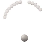 Bernstein SCHWENKWINKELBEGR.RD 10 ST blokada zaokretnog okvira 1 St.