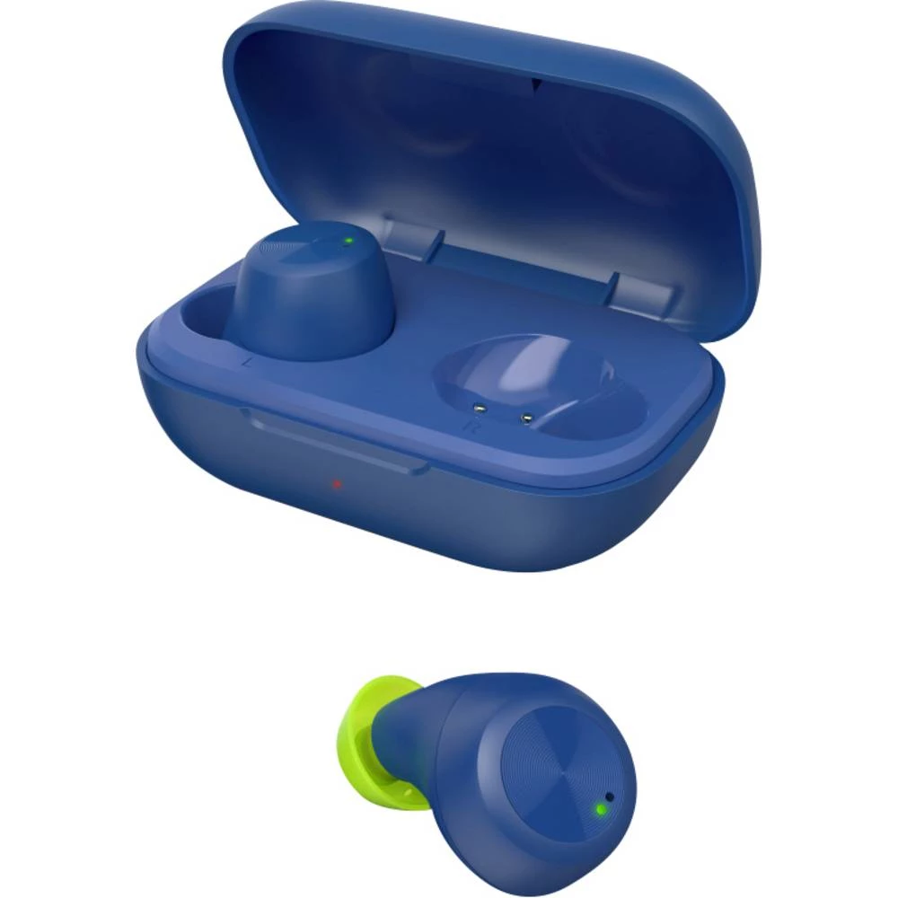 Hama    Spirit Chop    Bluetooth®    HiFi    in ear slušalice    u ušima    slušalice s mikrofonom, kontrola na dodir , vodoodbojne    plava boja slika