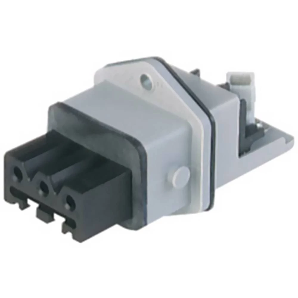 Mrežni utični konektor STAKEI Serija (Mrežni utični konektori) STAKEI Ženski konektor, vertikalna ugradnja Ukupan broj polova: 3 slika