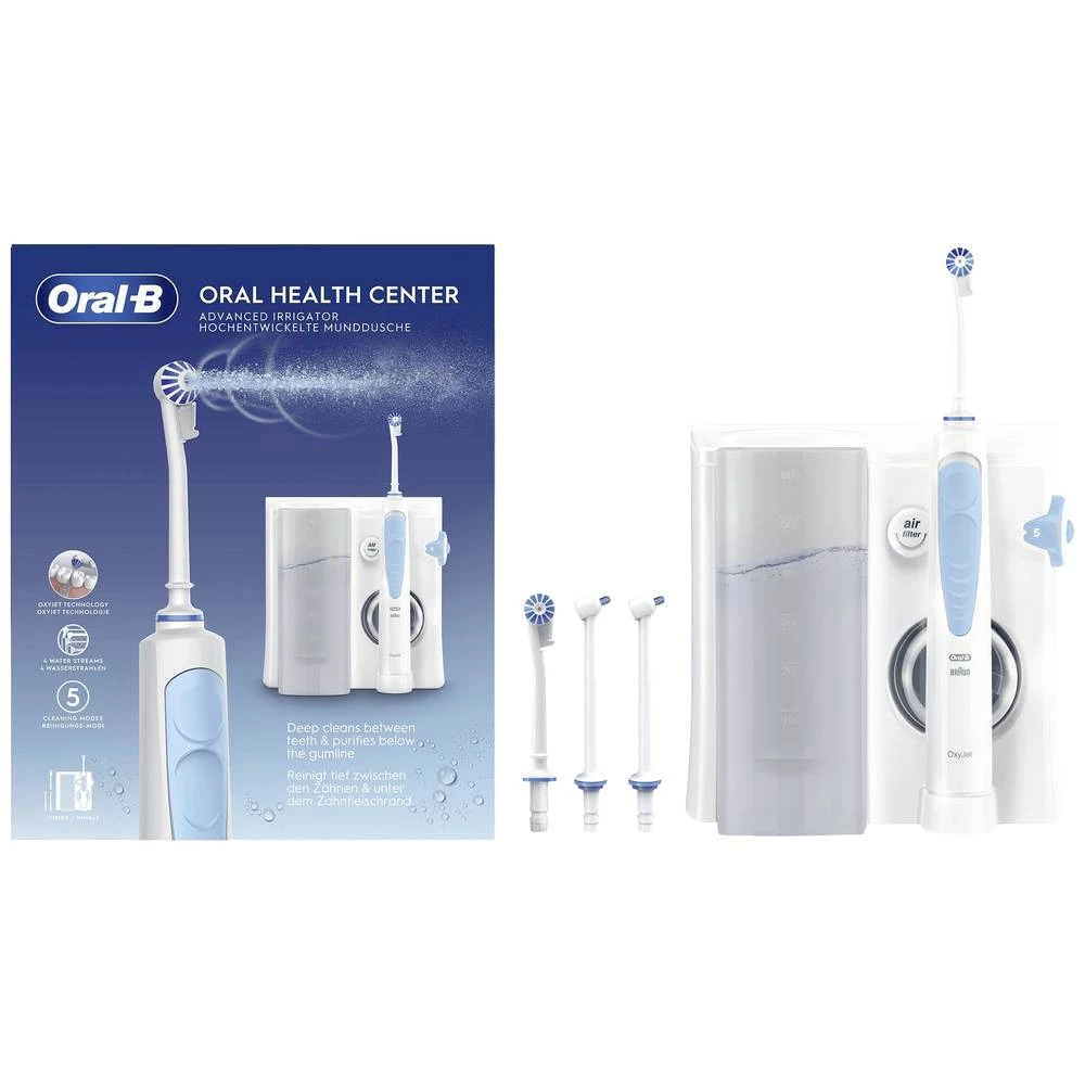 Oral-B Oxyjet Health Center JAS23 JAS23 oralni tuš bijela, plava boja slika