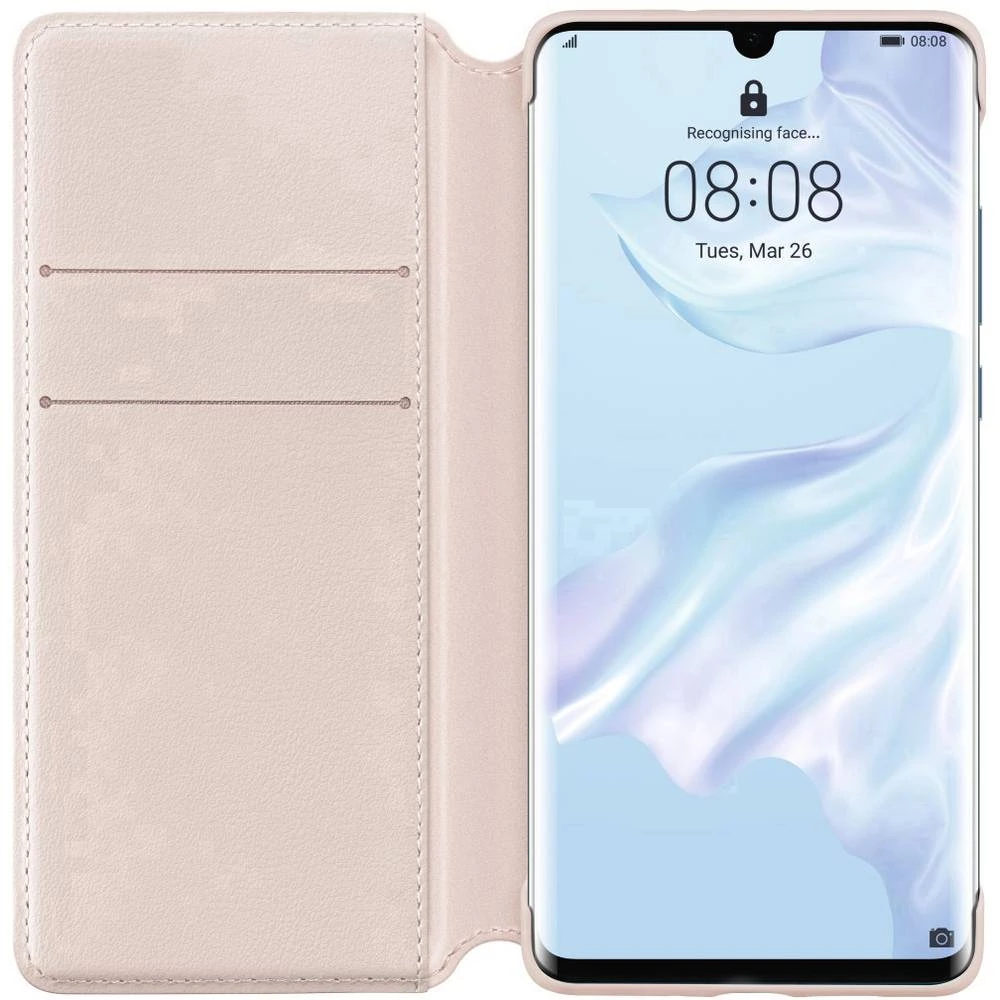 HUAWEI Wallet Cover Knjižica Pogodno za: Huawei P30 Pro Ružičasta slika