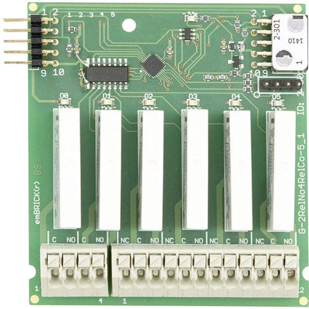 emBRICK G-2RelNo4RelCo-01 PLC modul za proširenje slika