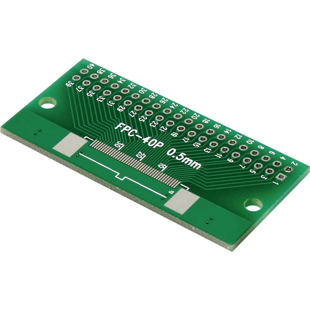 TRU COMPONENTS FPC40P Eksperimentalna ploča Epoksid (D x Š) 65.10 mm x 26.14 mm 35 &micro;m Raster 2.54 mm Sadržaj 1 ST slika