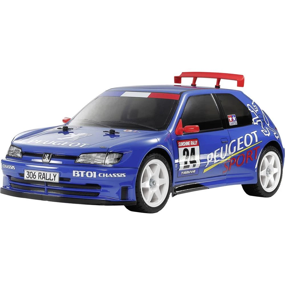 Tamiya Peugeot 306 Maxi BT-01 2WD plava boja 1:10 RC model automobila električni pogon na stražnjim kotačima (2wd) predl slika