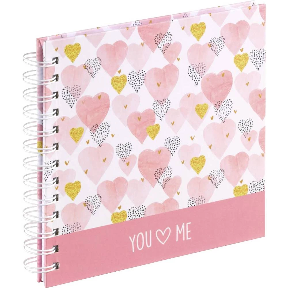 Hama 2784 spiralni album (Š x V) 19 cm x 18 cm ružičasta 30 Stranica slika