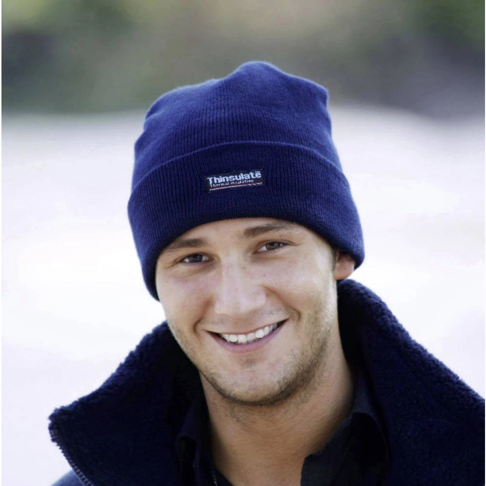 Štrikana kapa Tamnoplava L+D Upixx Jan 40311 slika